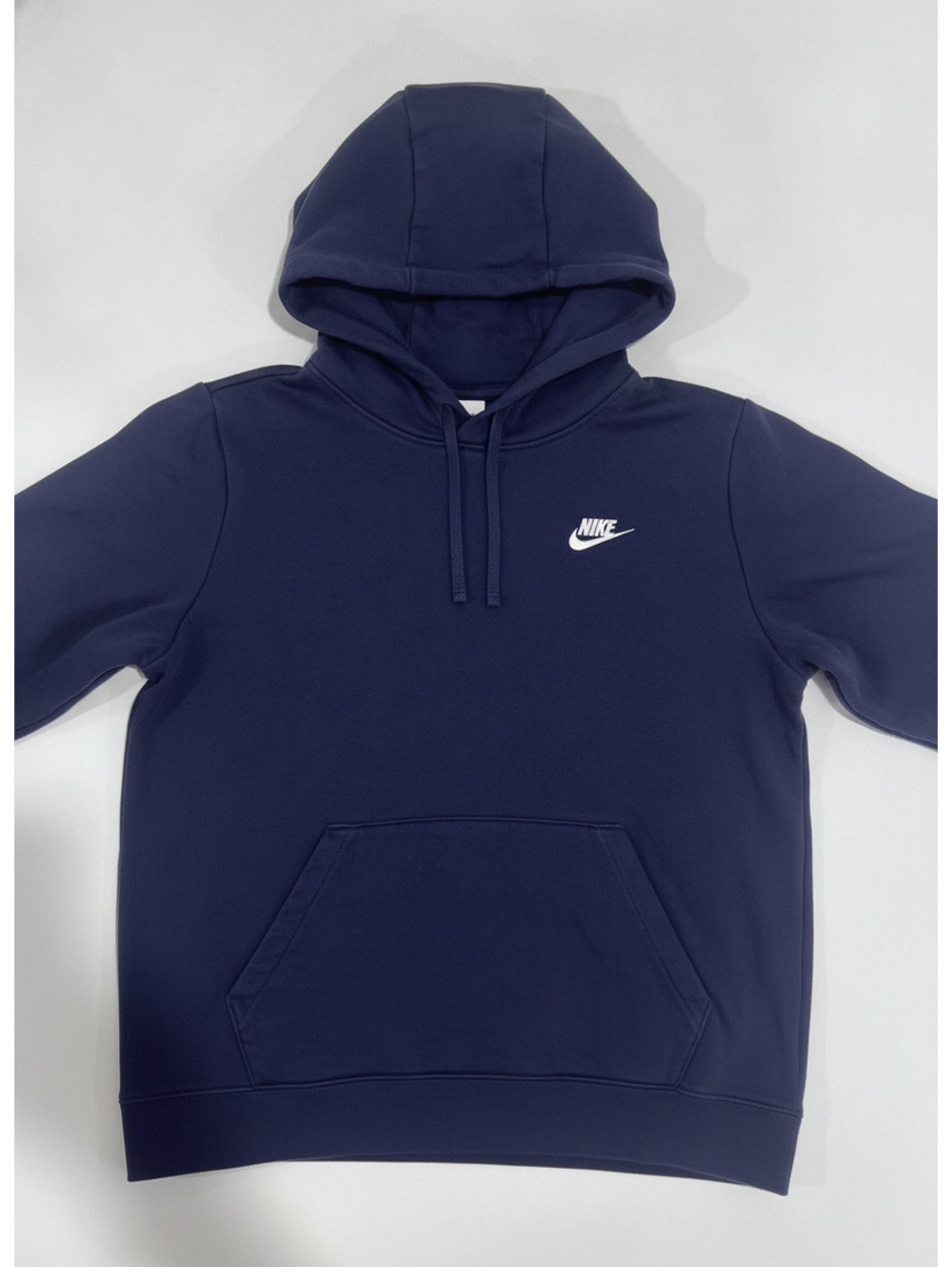 Nike Men's Hoodie Pullover Logo Navy Large
